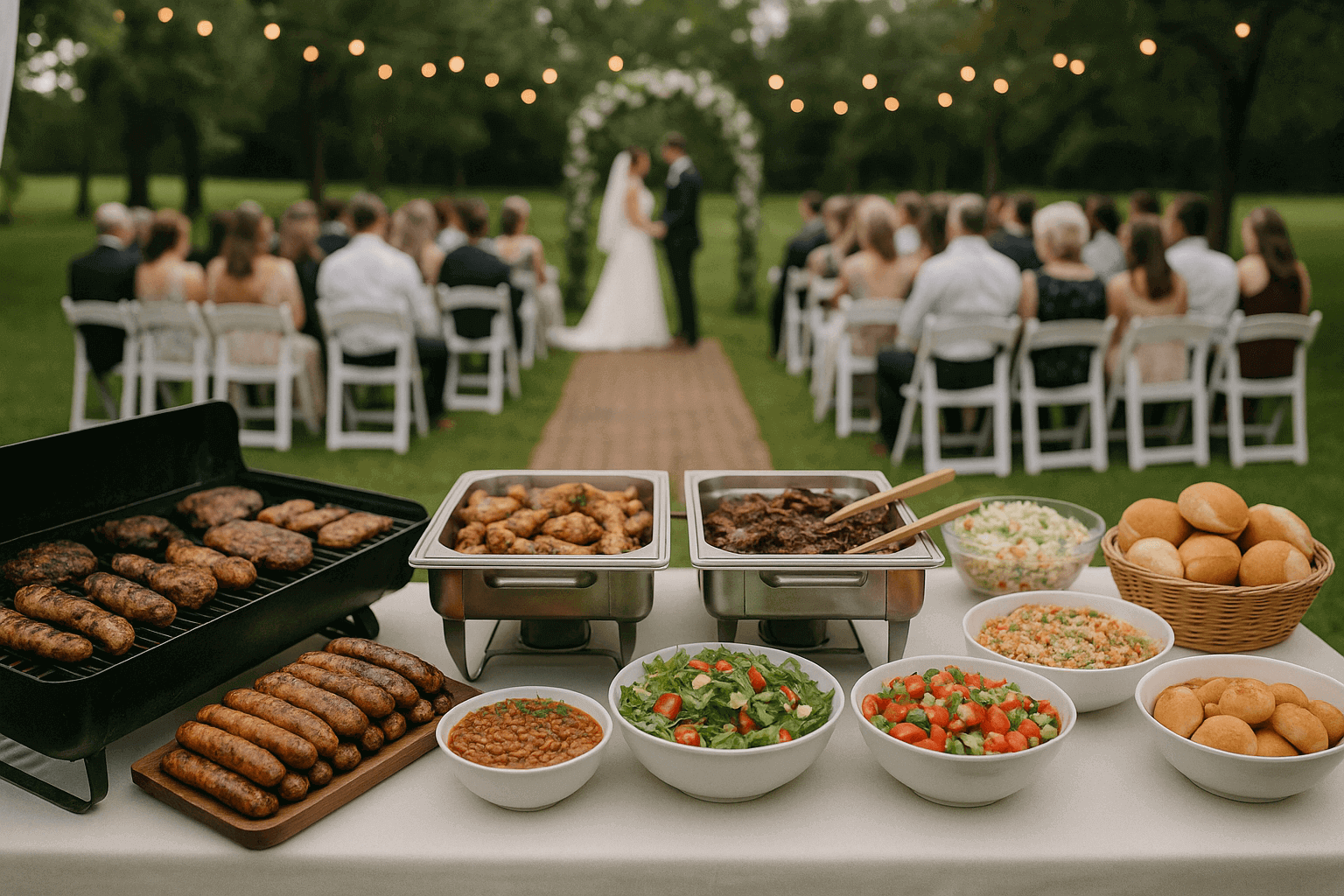 Elevate Your Wedding with Professional BBQ Catering Services