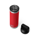 YETI Rambler 18 oz Bottle with Chug Cap Rescue Red — product view