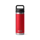 YETI Rambler 18 oz Bottle with Chug Cap Rescue Red — product view