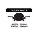 Q Half hotplate (Q2X00N)