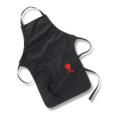 Black Apron With Red Kettle Motif 2017