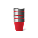Yeti Shot Glasses and Case Rescue Red