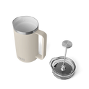34oz French press cape taupe