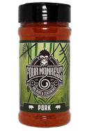 Four Monkeys Pork Rub Jar