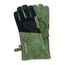 Gozney Heat-Resistant Gloves in Olive and black, stacked pair