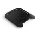 Gozney Tread roof rack with the server board removed, revealing its patterned platform.