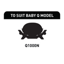 Weber Baby Q Side Table Kit 2 Piece (Q1X00N)