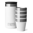 Yeti Shot Glasses and Case White